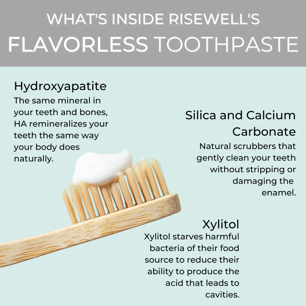RiseWell | Mineral Toothpaste Flavorless