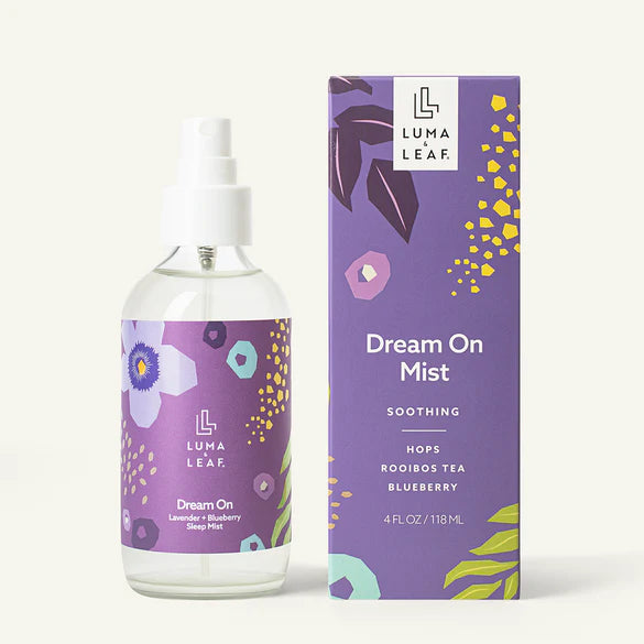 Luma & Leaf | DREAM ON MIST Lavender + Blueberry Sleep Mist