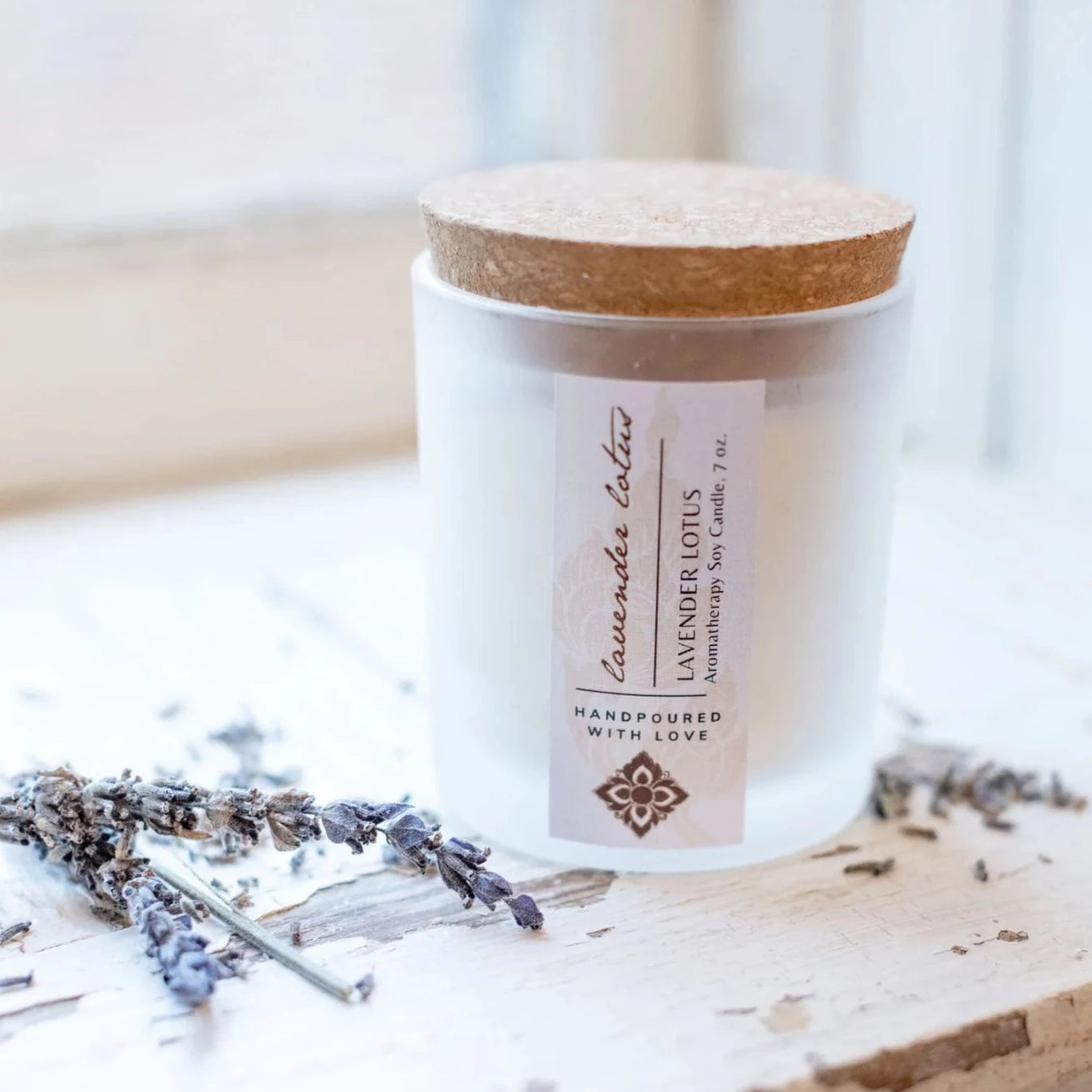 Unearth Malee | Lavender Lotus Soy Aromatherapy Candle