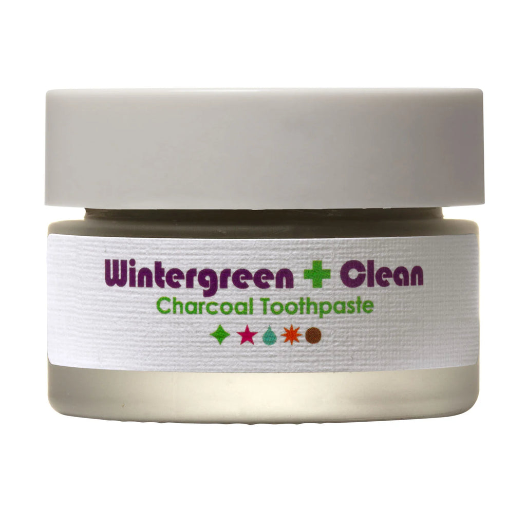 Living Libations Wintergreen Clean Charcoal Toothpaste