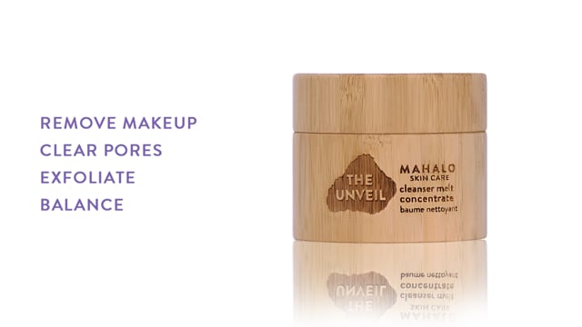 MAHALO Skin Care The Unveil Cleanser Melt Concentrate VIdeo