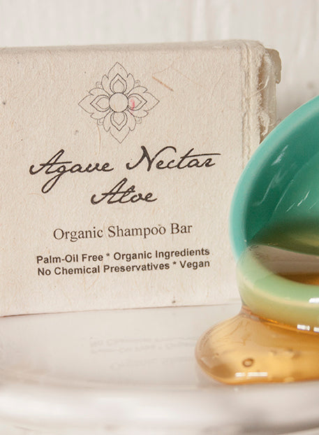 Agave Nectar Aloe Organic Shampoo Bar