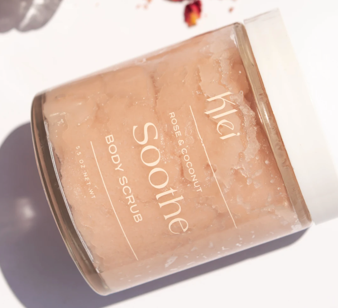 KLEI Beauty SOOTHE Rose & Coconut Body Scrub