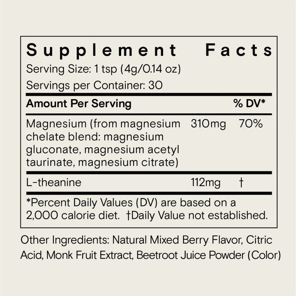 Moon Juice | Magnesi-Om Supplement Facts
