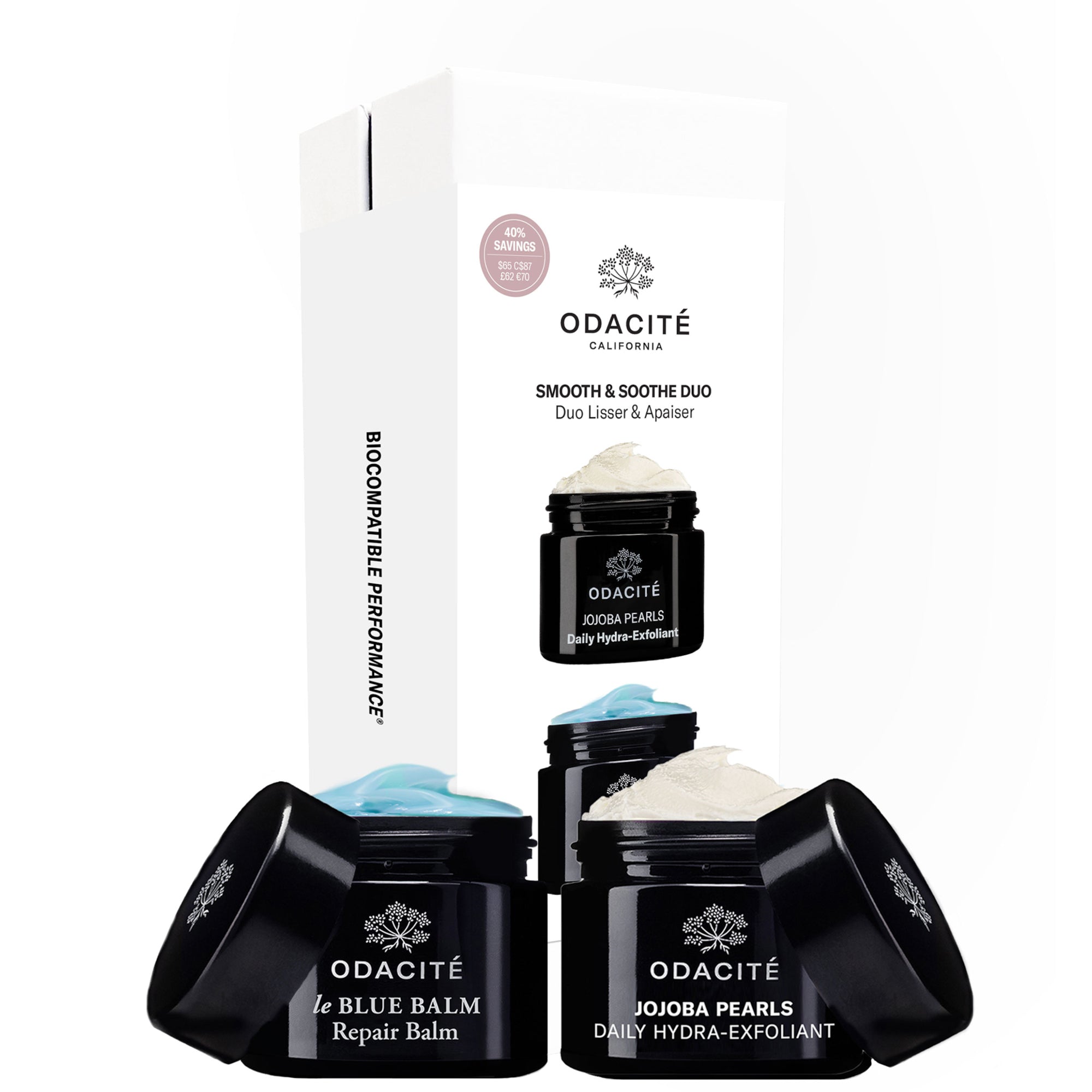 Odacité Skincare | Smooth &amp; Soothe Duo 2 Piece Set | 40% Savings