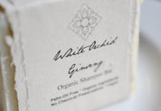 Unearth Malee White Orchid Ginseng Organic Shampoo Bar