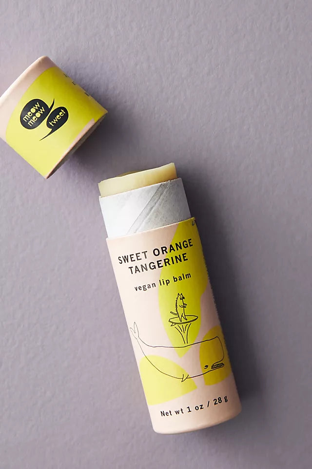 Sweet Orange Tangerine Vegan Lip Balm