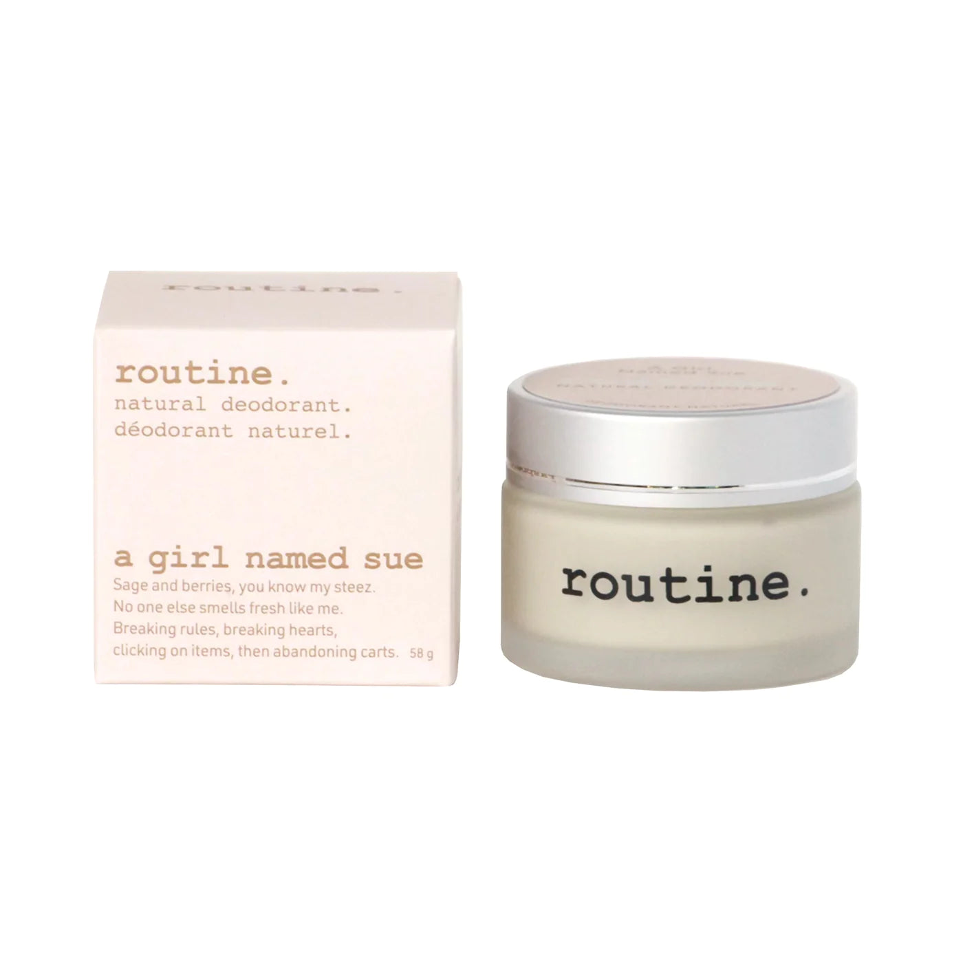 Routine | A Girl Named Sue Deodorant Cream