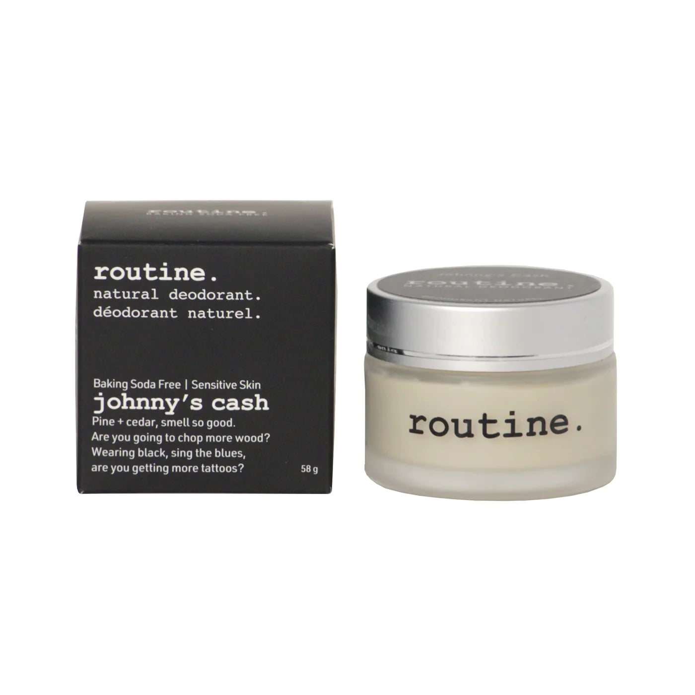 Routine | Johnny's Cash Deodorant Cream
