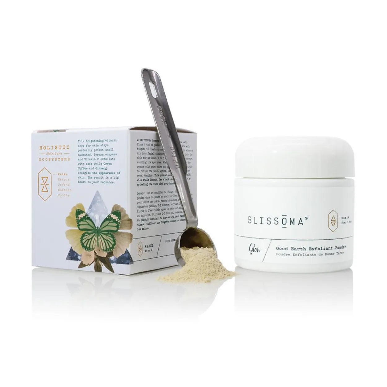 Blissoma Glow – Good Earth Exfoliant Powder