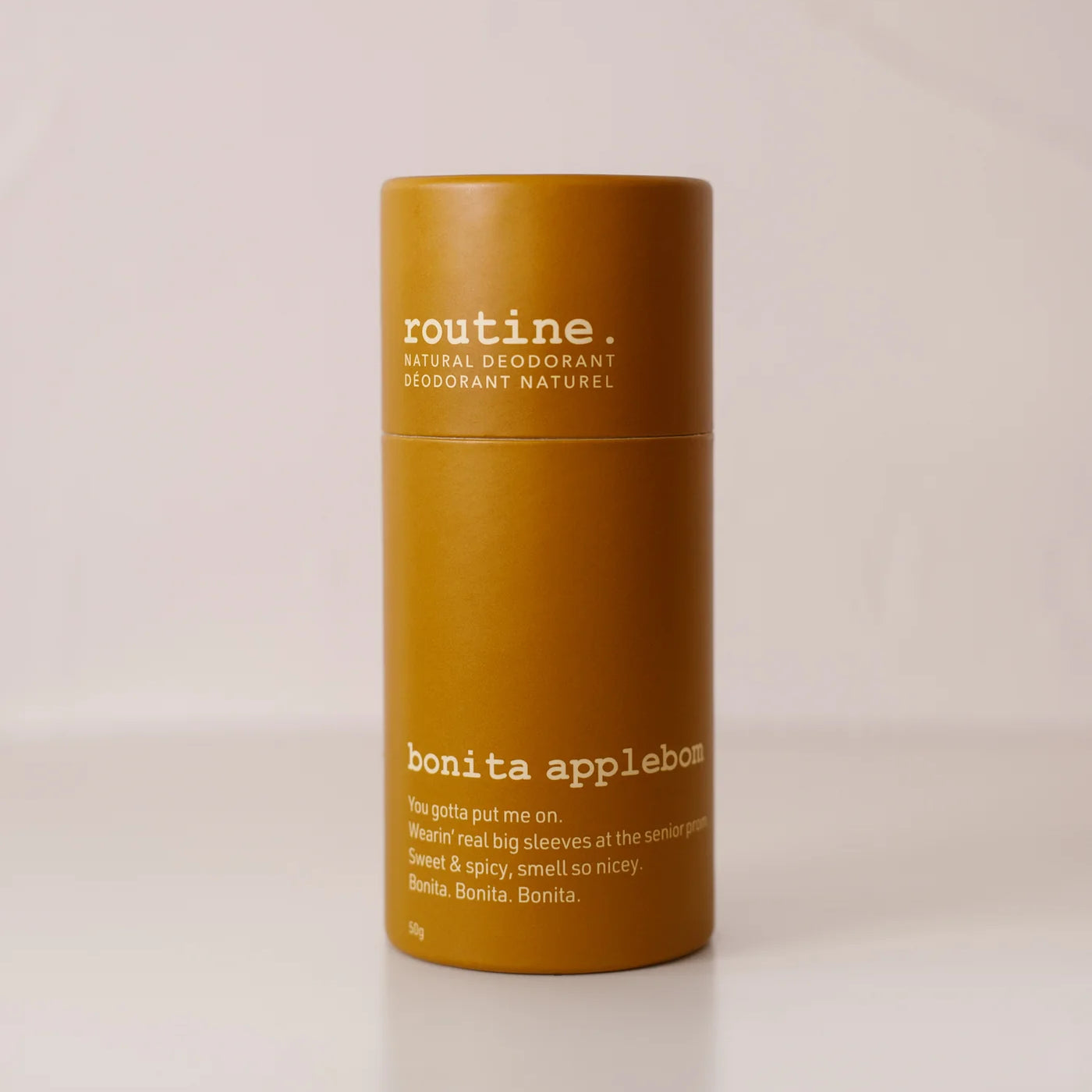 Routine | Bonita Applebom Deodorant Stick