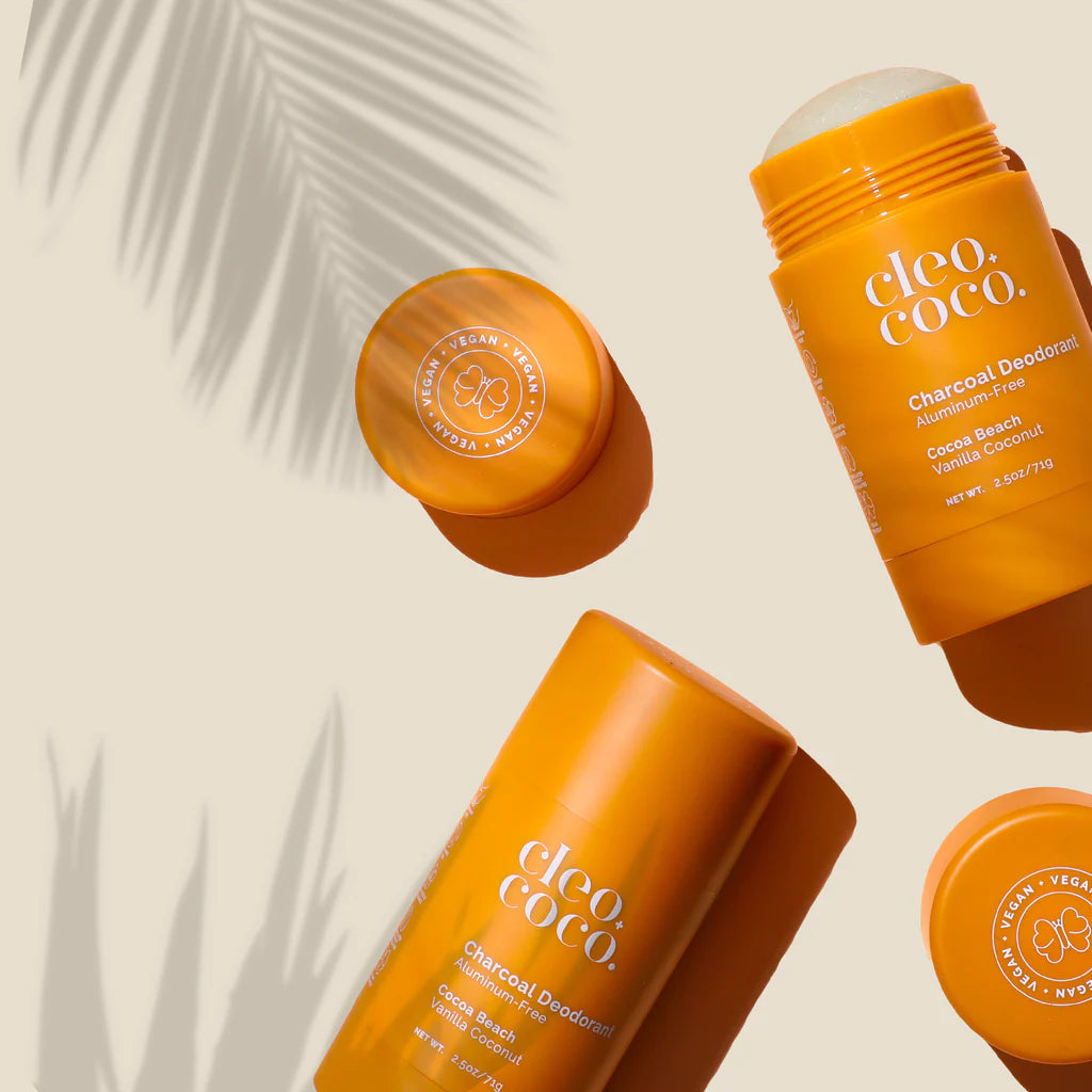 CLE0+COCO | CHARCOAL DEODORANT Cocoa Beach Vanilla Coc