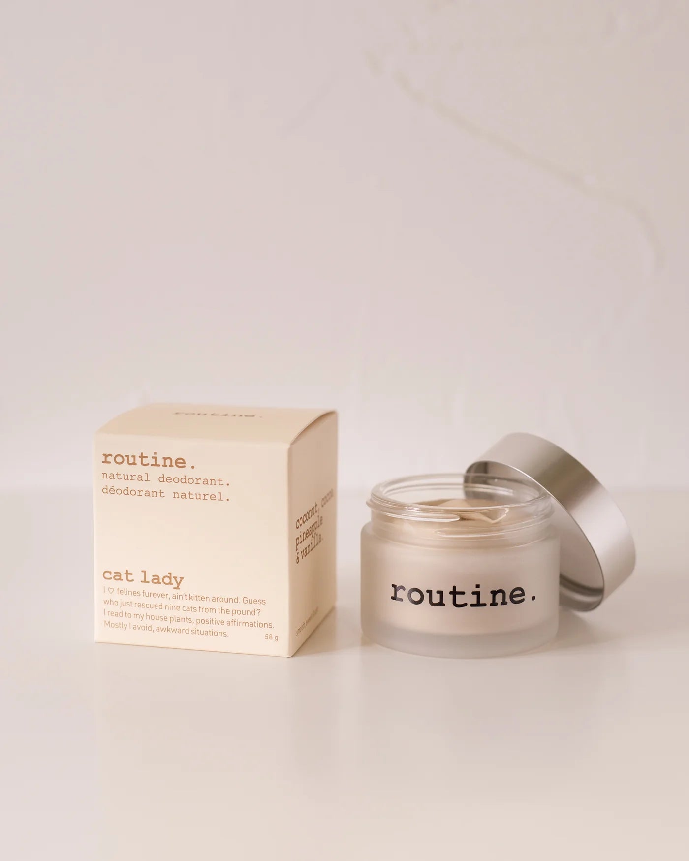 Routine | Cat Lady Deodorant Cream