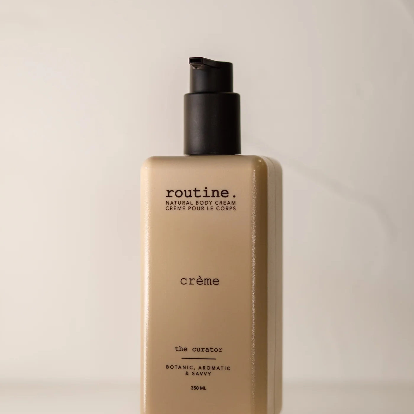 Routine | The Curator Natural Body Cream