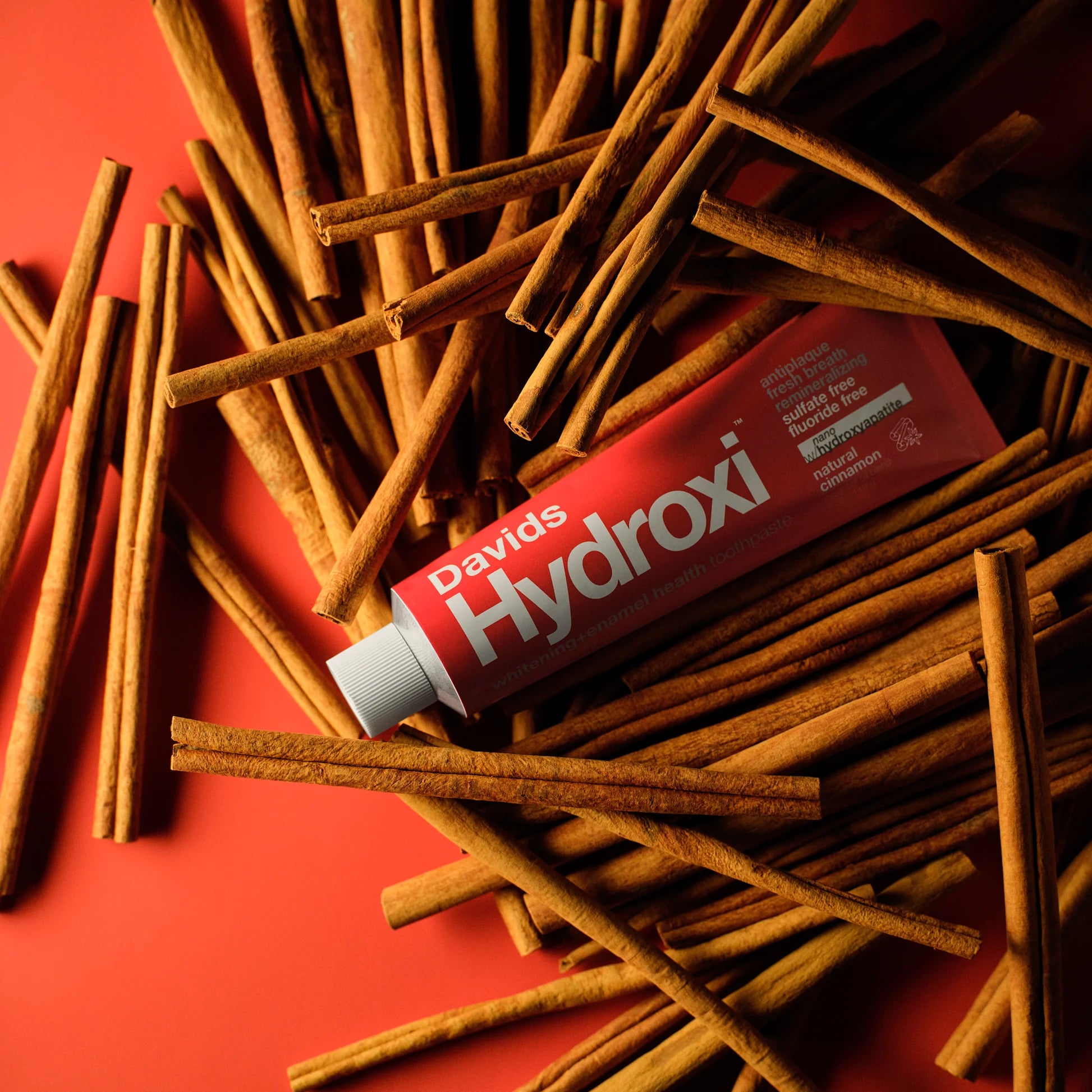 Cinnamon | Hydroxi™ Whitening+Enamel Health Nano Hydroxyapatite Premium Toothpaste