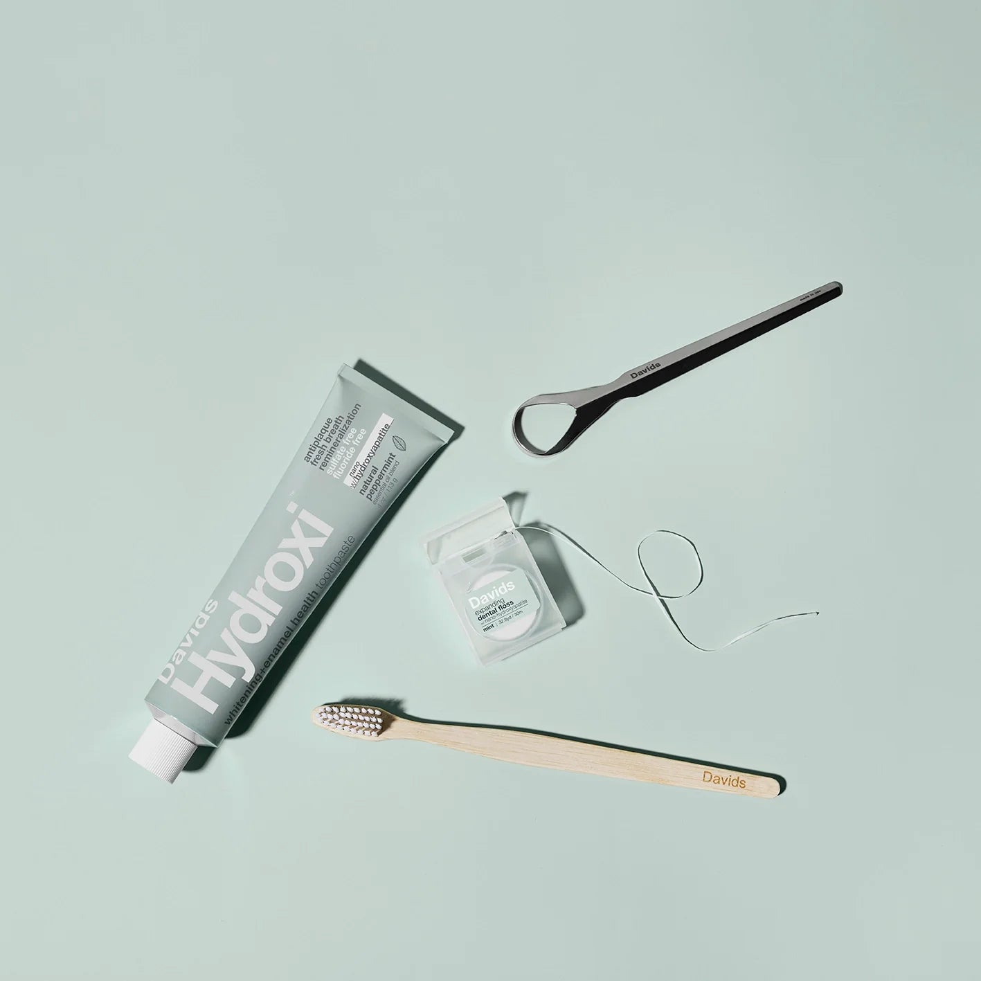 Davids | Peppermint Hydroxi™ Whitening+Enamel Health Nano Hydroxyapatite Premium Toothpaste