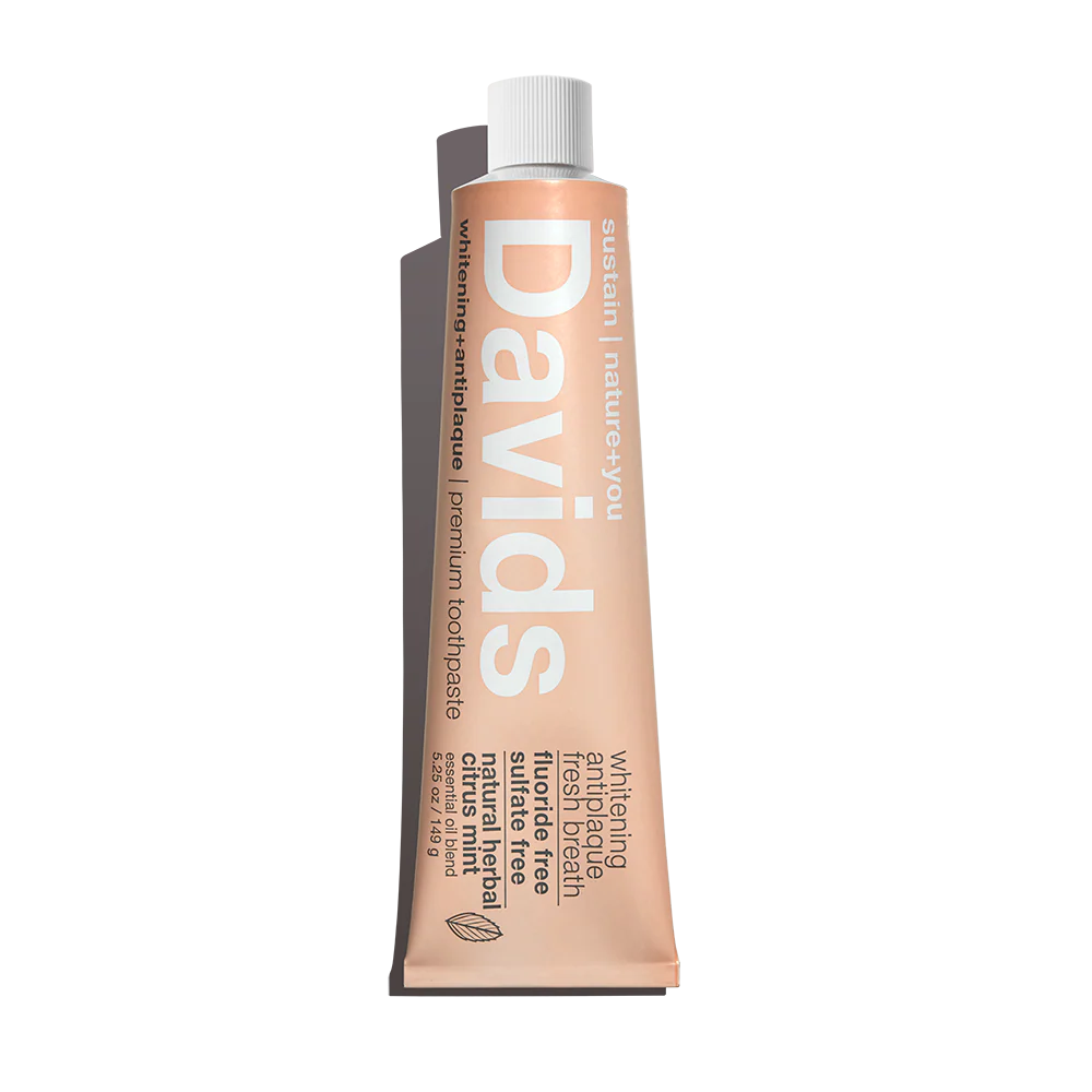 Davids | Herbal Citrus Peppermint Premium Natural Toothpaste