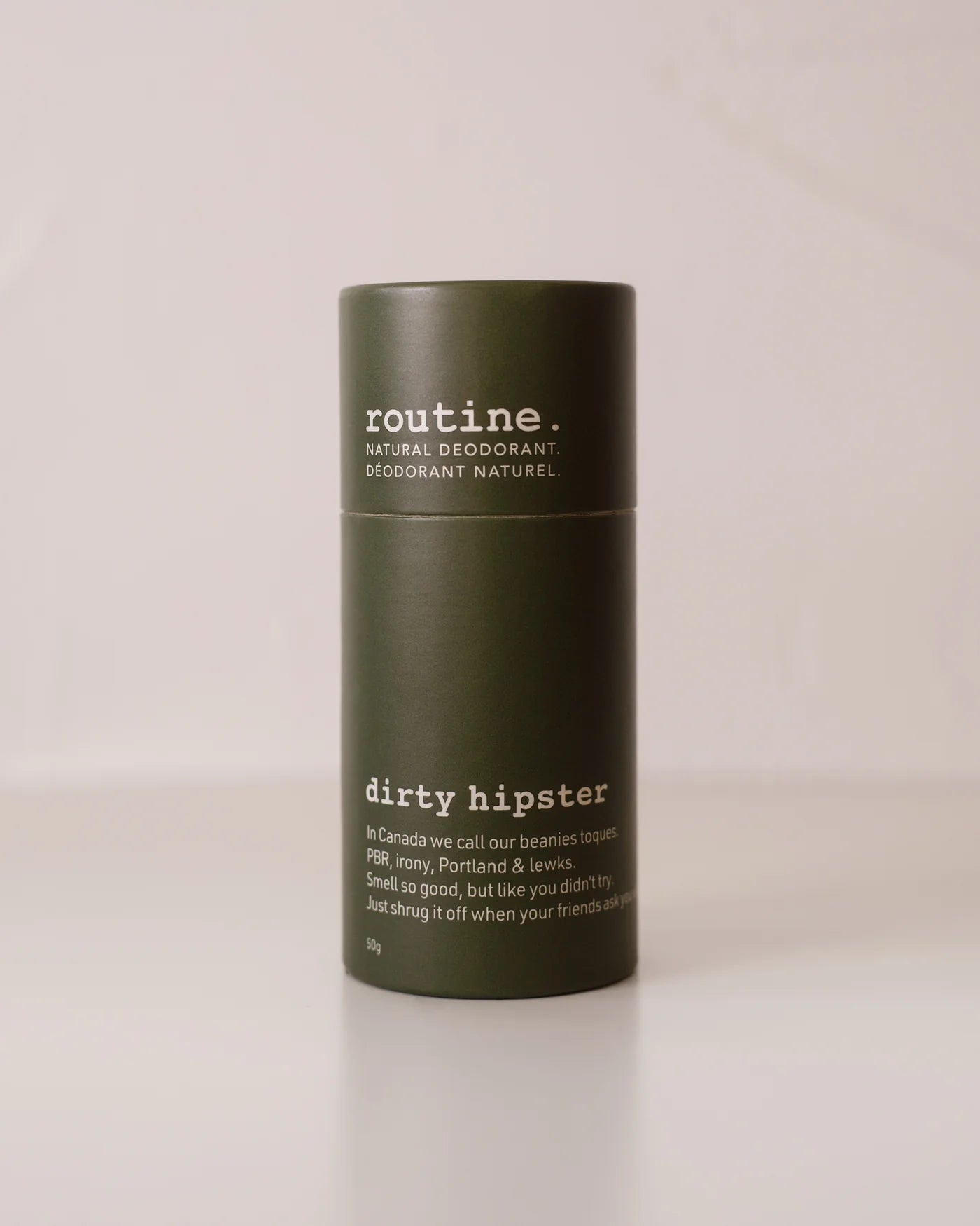 Routine | Dirty Hipster No. 1 Deodorant Stick