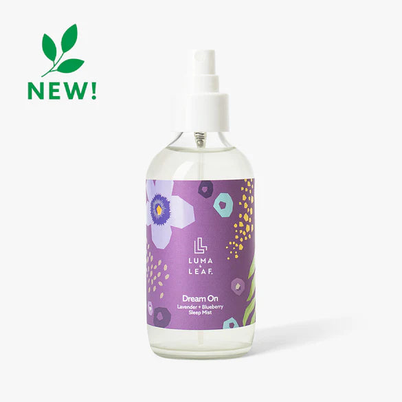 Luma & Leaf | DREAM ON MIST Lavender + Blueberry Sleep Mist