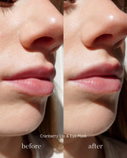 Ere Perez Cranberry Lip & Eye Mask