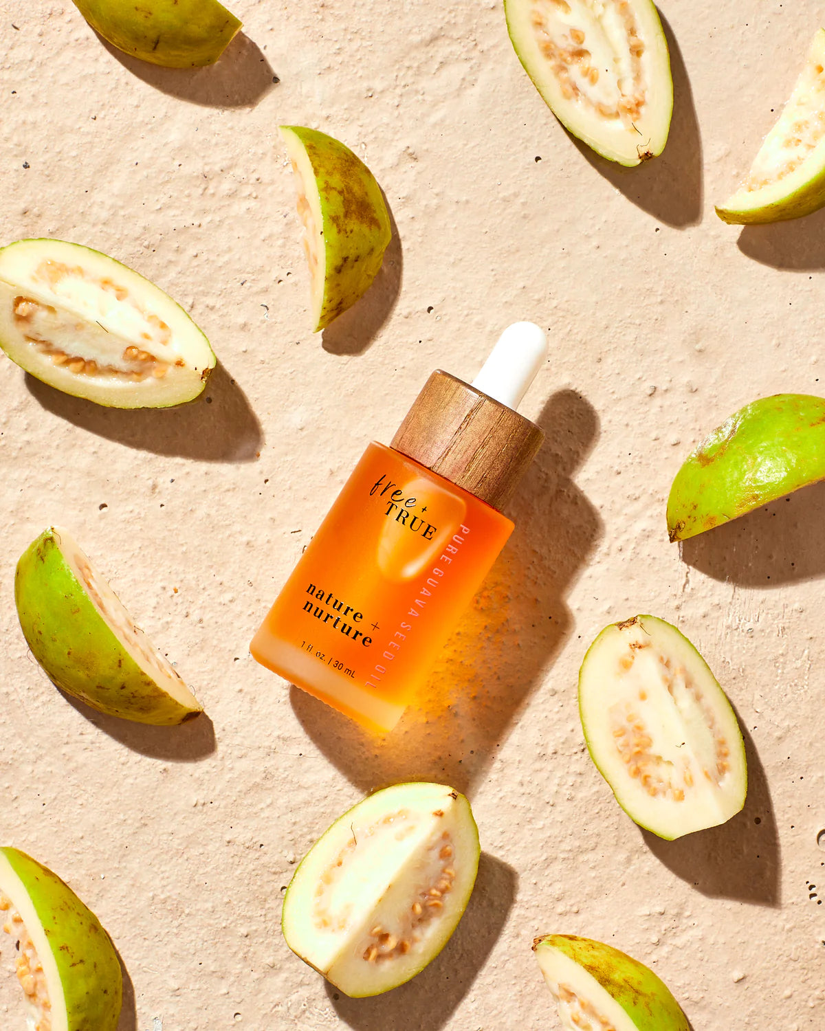 Free + True Skincare | Nature + Nurture Pure Guava Seed Oil