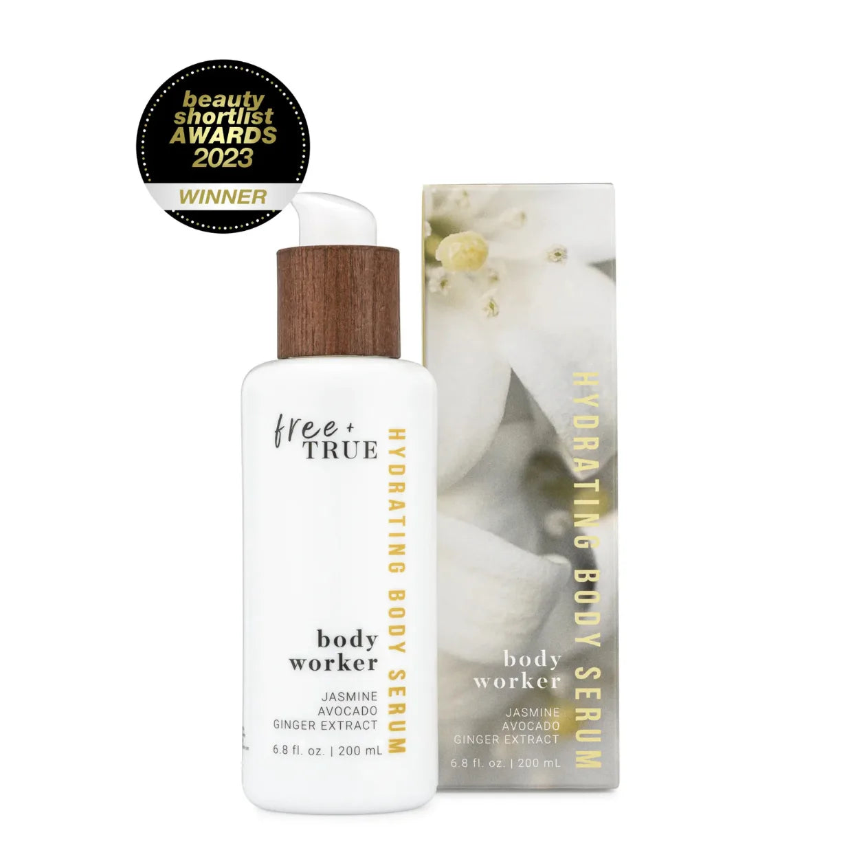 Free + True Skincare | BODY WORKER Hydrating Body Serum