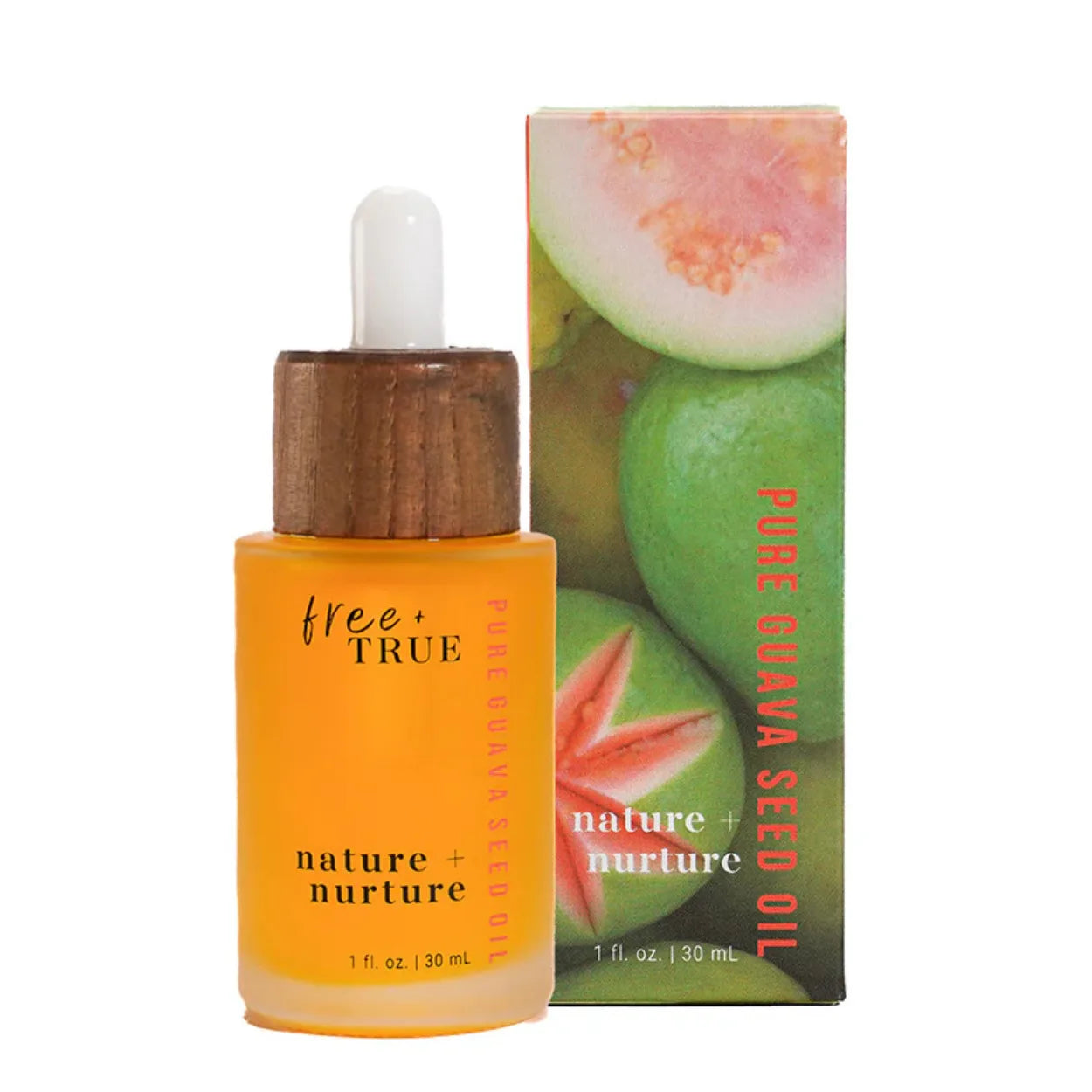 Free + True Skincare | Nature + Nurture Pure Guava Seed Oil