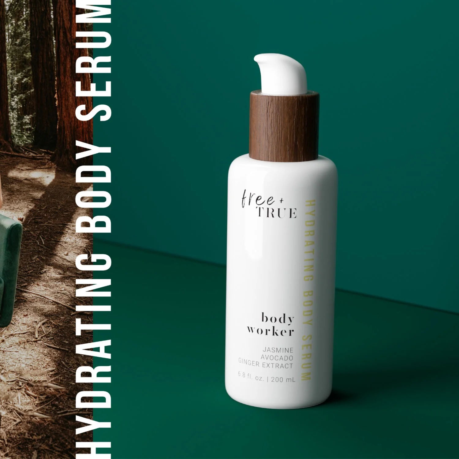 Free + True Skincare | BODY WORKER Hydrating Body Serum