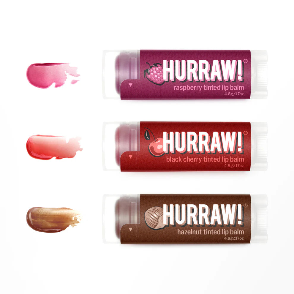 Hurraw! | Raspberry Tinted Lip Balm