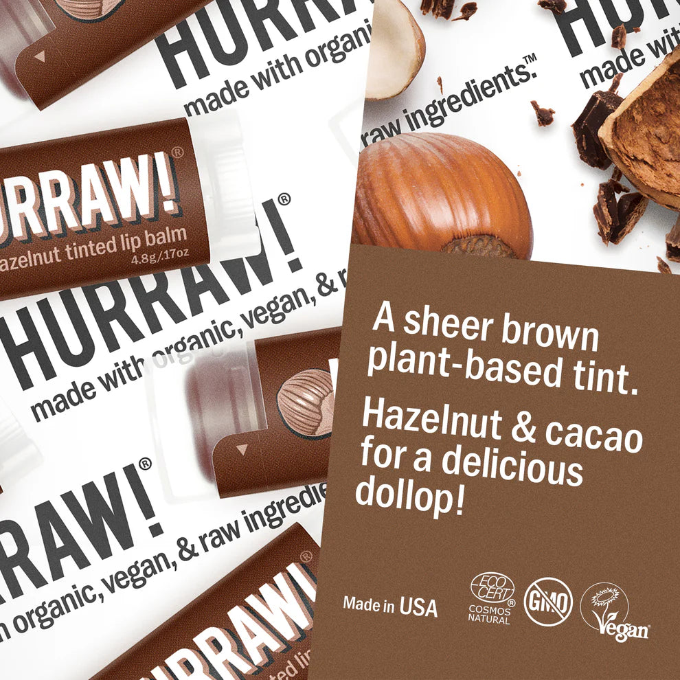 Hurraw! | Hazelnut Tinted Lip Balm