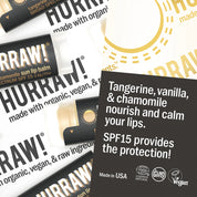 Hurraw! | Sun Lip Balm SPF15 – Tangerine Chamomile