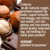 Hurraw! | Hazelnut Tinted Lip Balm
