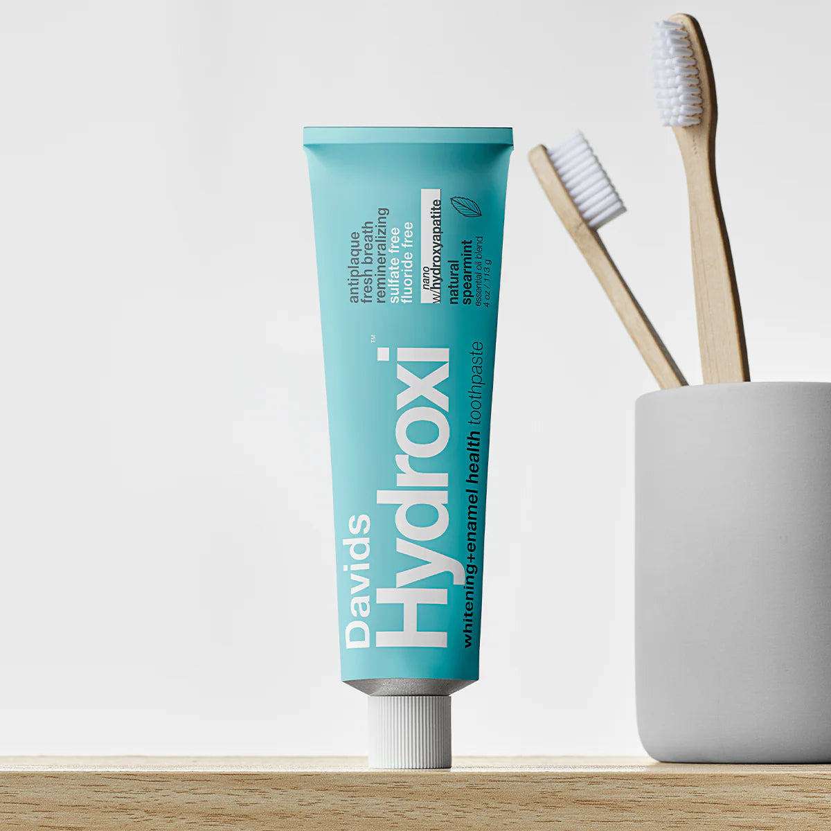 Davids | Spearmint Hydroxi™ Whitening+Enamel Health Nano Hydroxyapatite Premium Toothpaste
