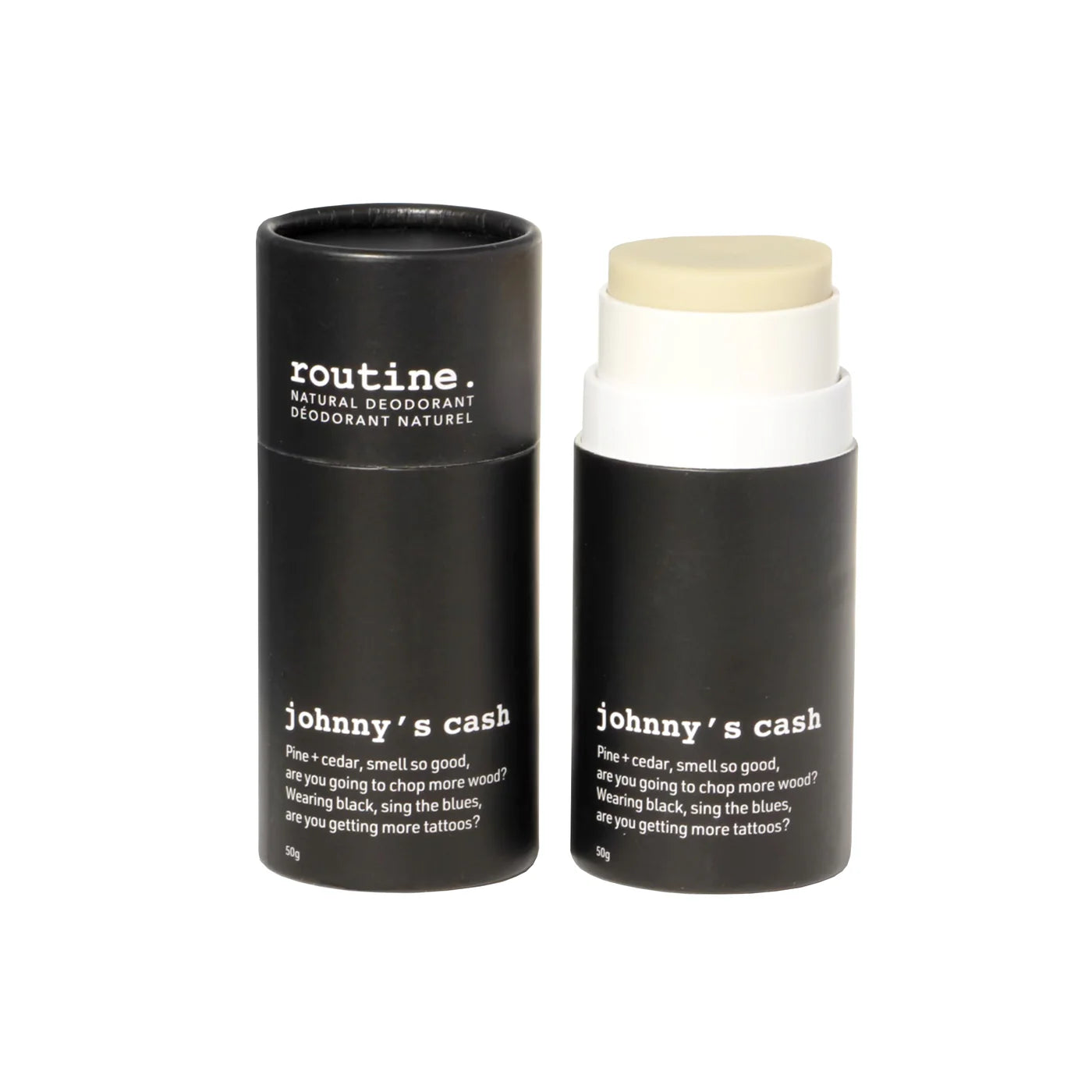 Routine | Johnny's Cash Deodorant Stick