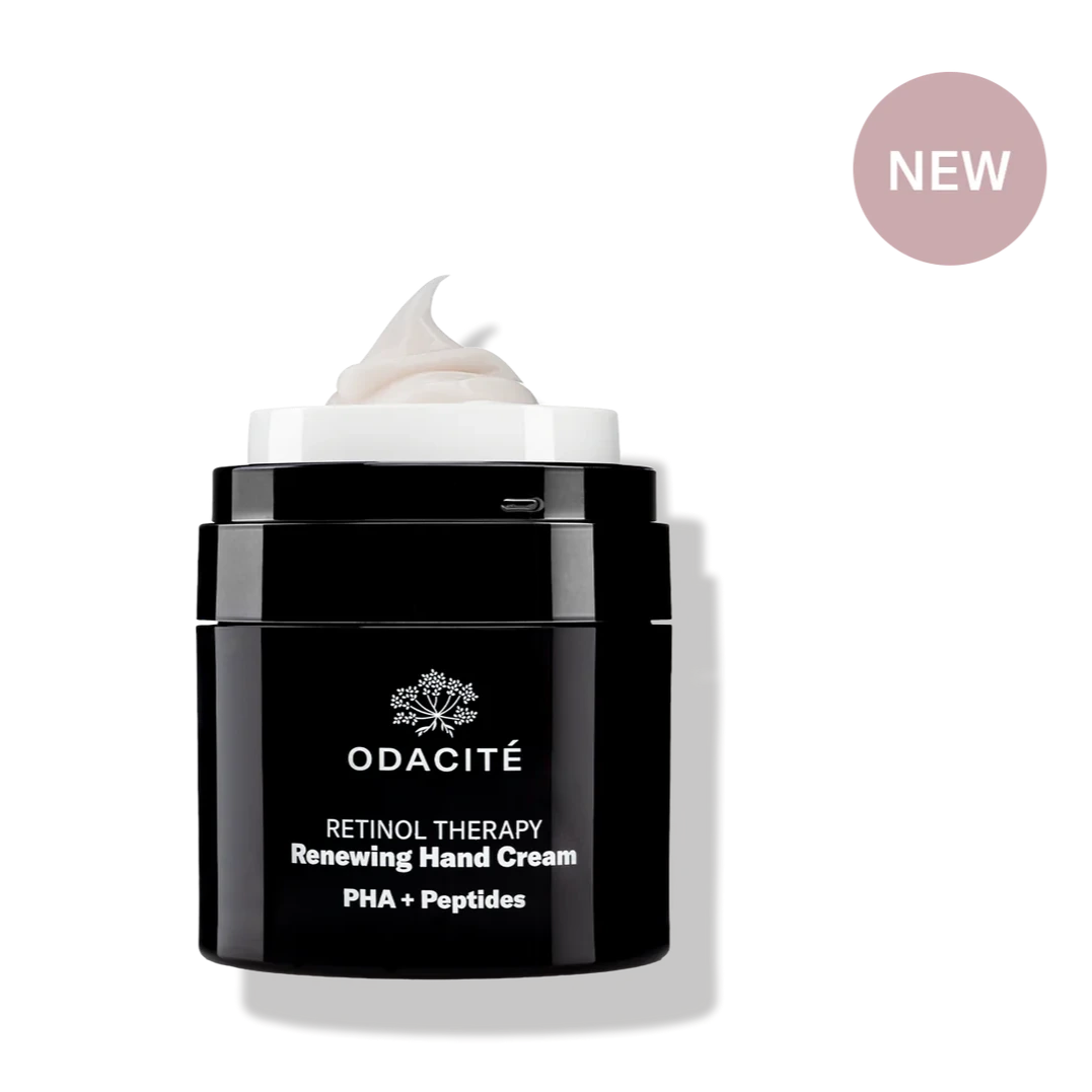 Odacité Skincare | Retinol Therapy Renewing Hand Cream | PHA + Peptides