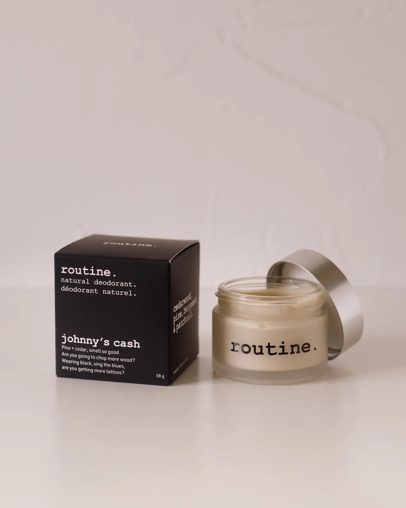 Routine | Johnny's Cash Deodorant Cream