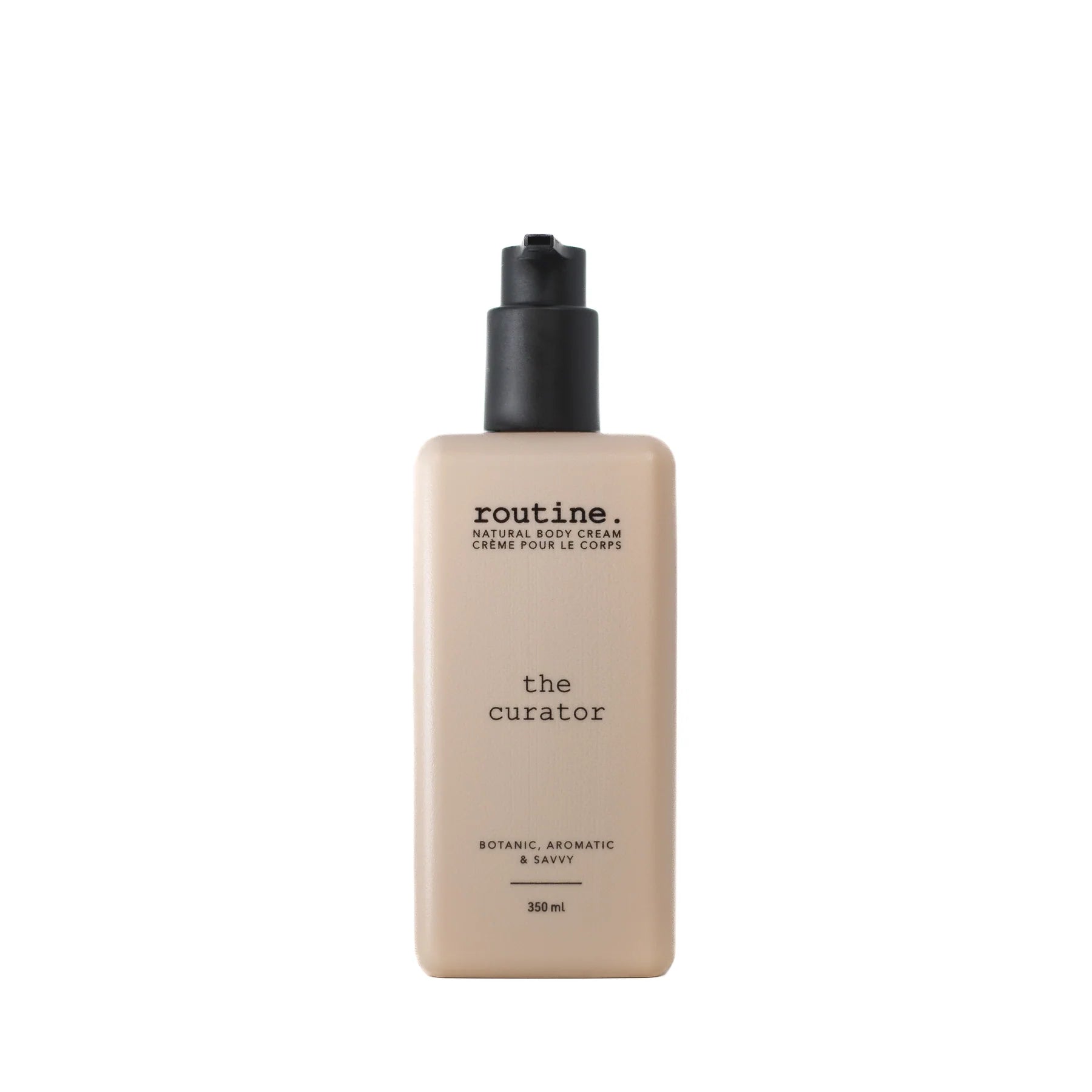 Routine | The Curator Natural Body Cream