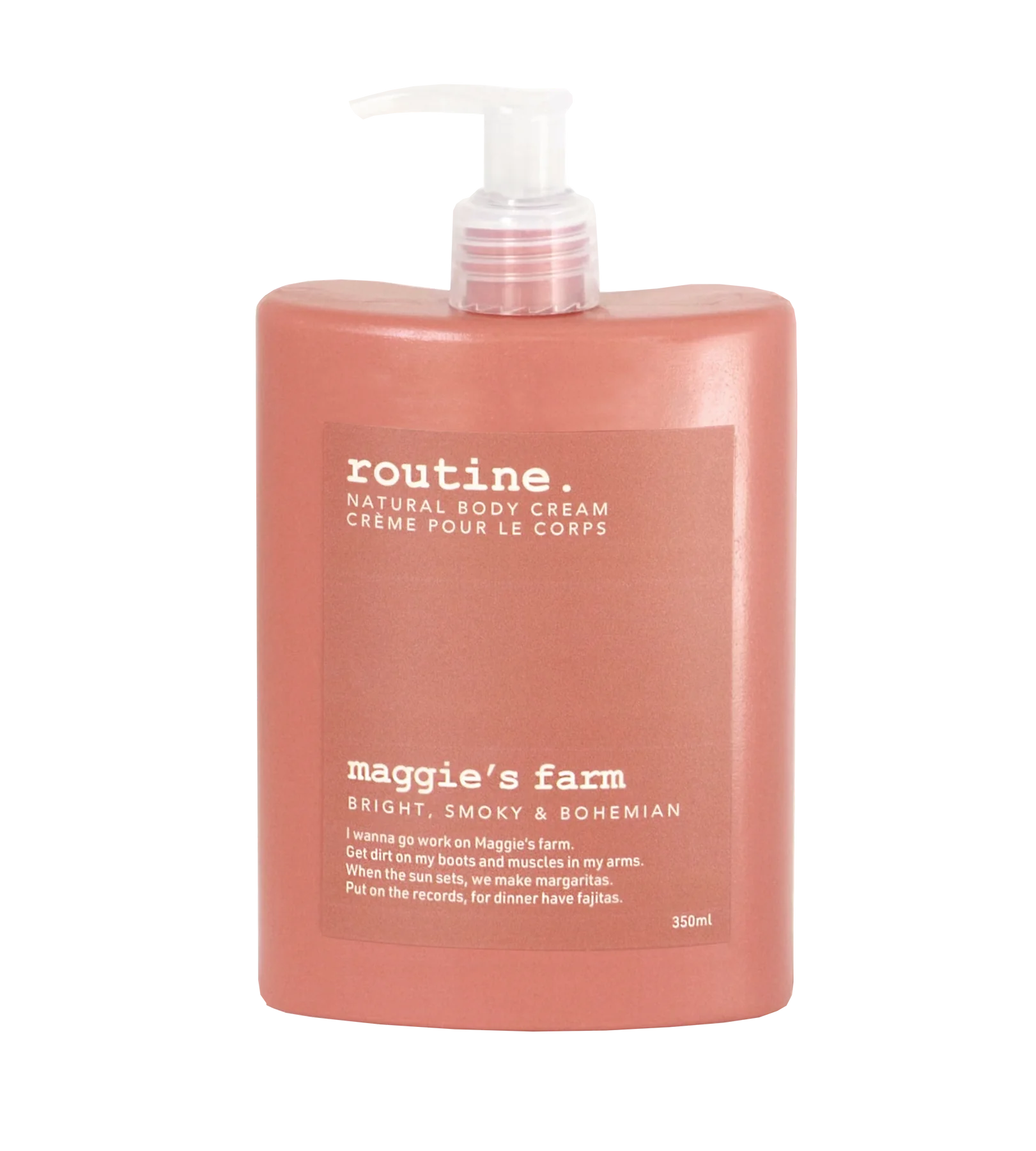 Routine | Maggie's Farm Natural Body Cream