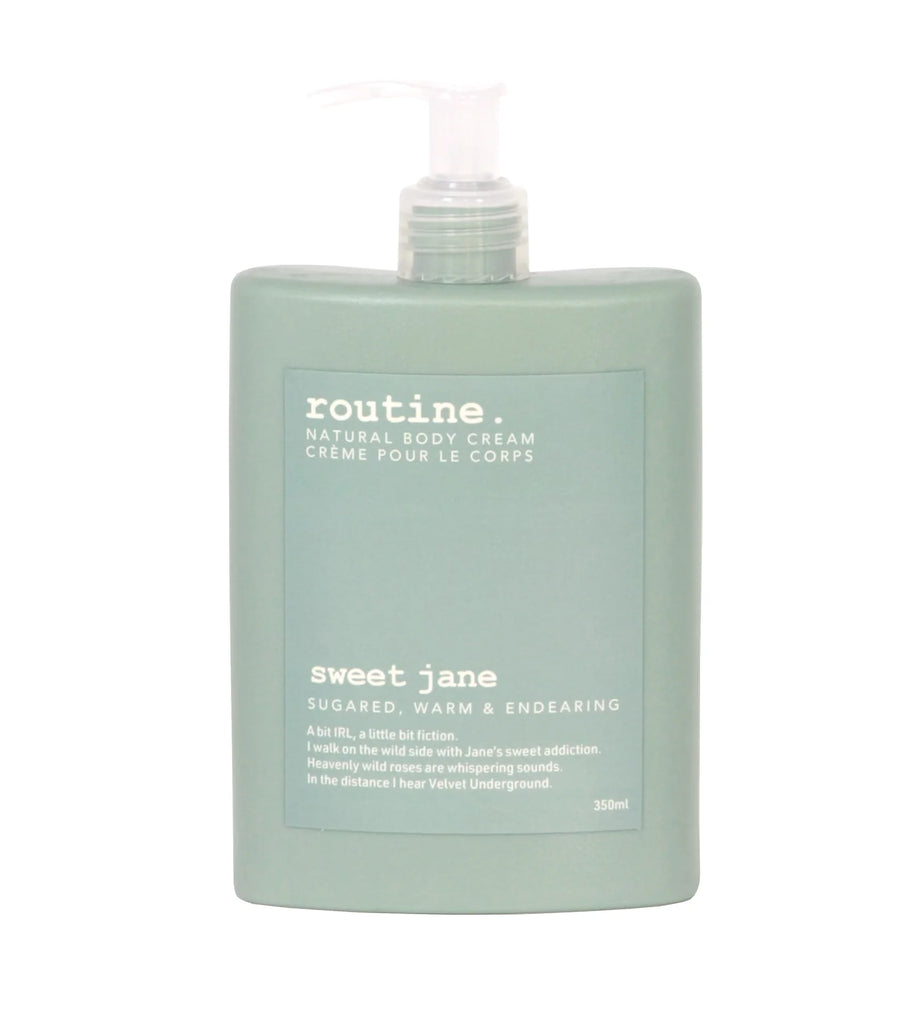 Routine | Sweet Jane Natural Body Cream