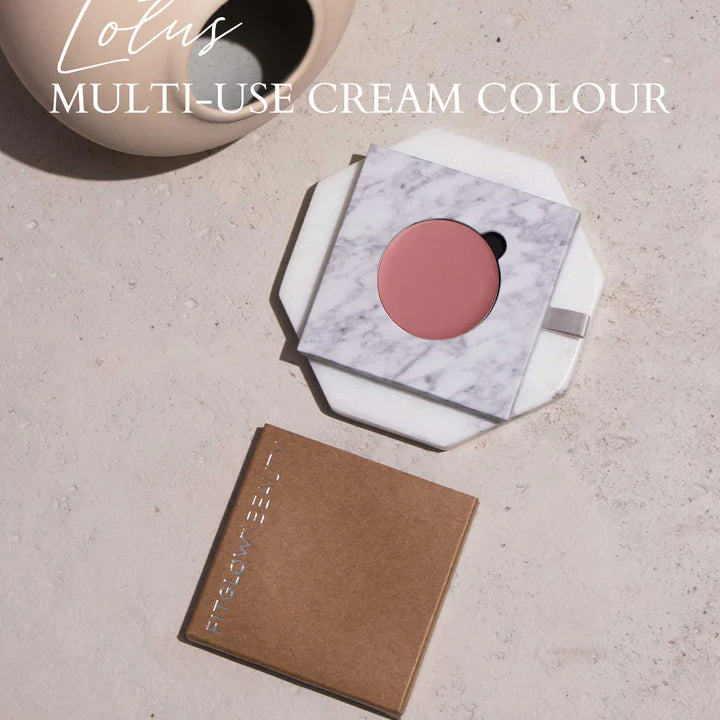 Fitglow Beauty | Multi-Use Pressed + Cream Colour Refill Lotus