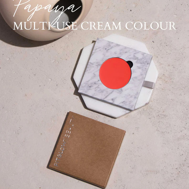Fitglow Beauty | Multi-Use Pressed + Cream Colour Refill Papaya