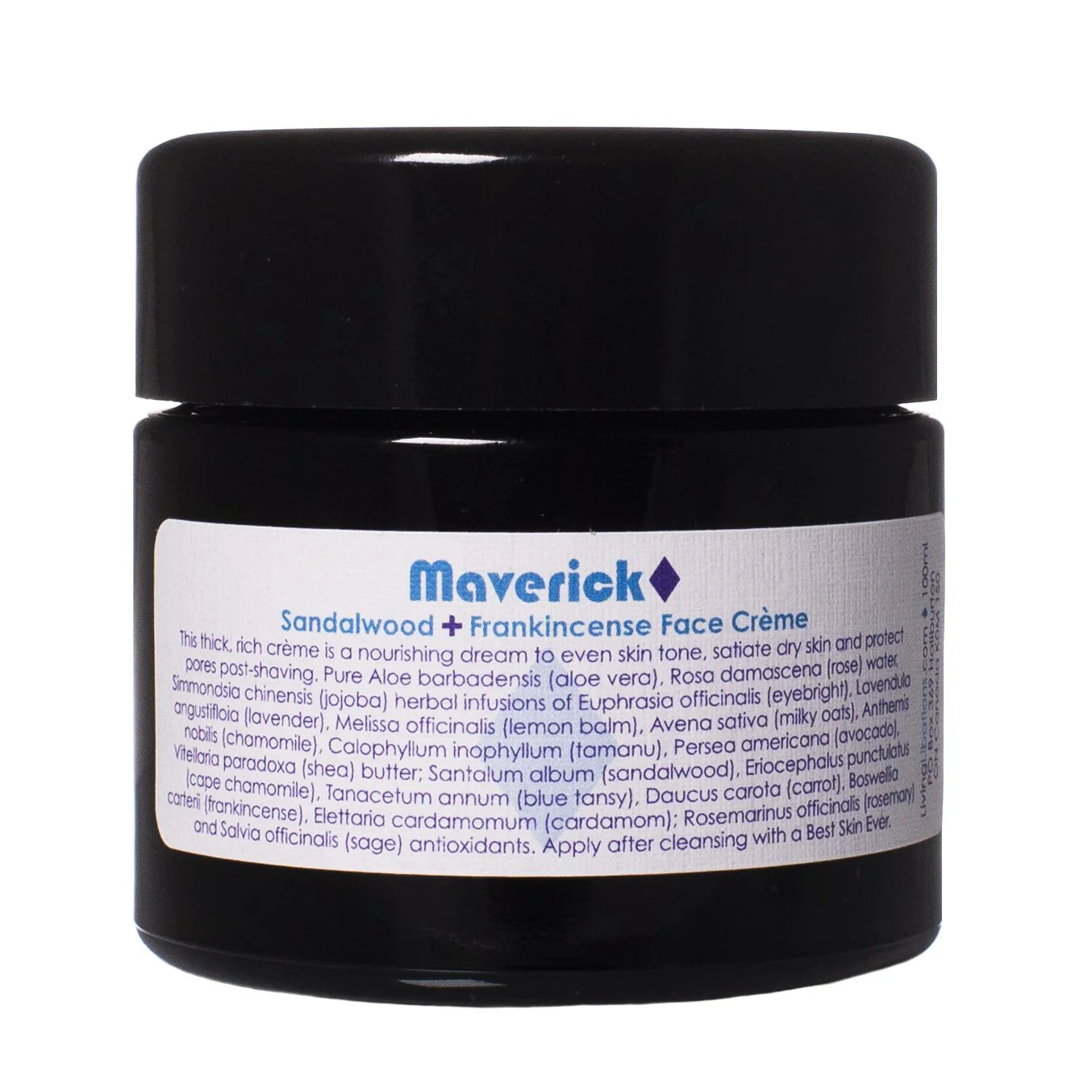 Living Libations Maverick Face Creme 100ml