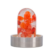 VITAJUWEL | ViA Crystal Water Bottle Gempod | PASSION w. Carnelian & Halite