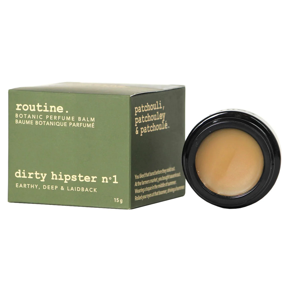 Routine | Dirty Hipster No. 1 Botanic Perfume Balm