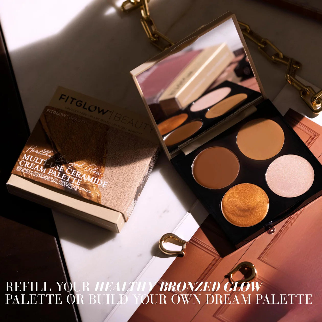Fitglow Beauty | Multi-Use Pressed + Cream Colour Refills