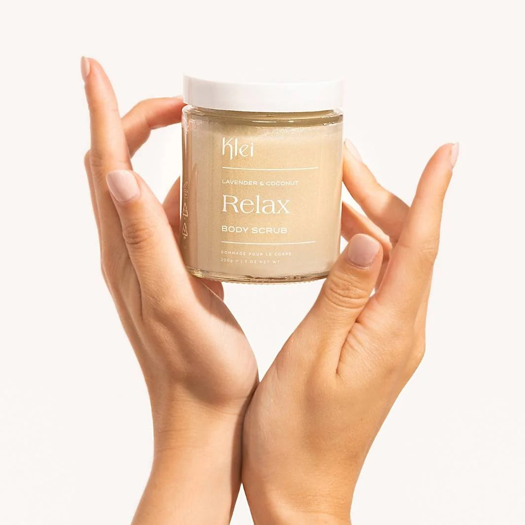 KLEI Beauty | RELAX Lavender & Coconut Body Scrub
