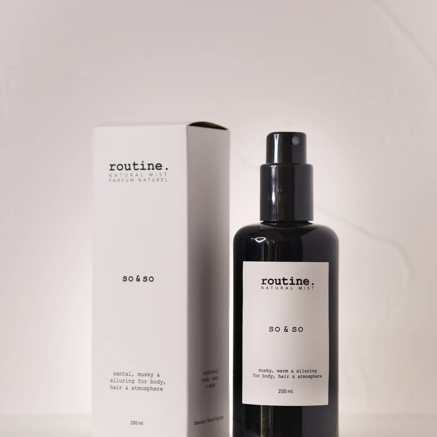 Routine | So & So Body, Hair & Atmosphere Mist