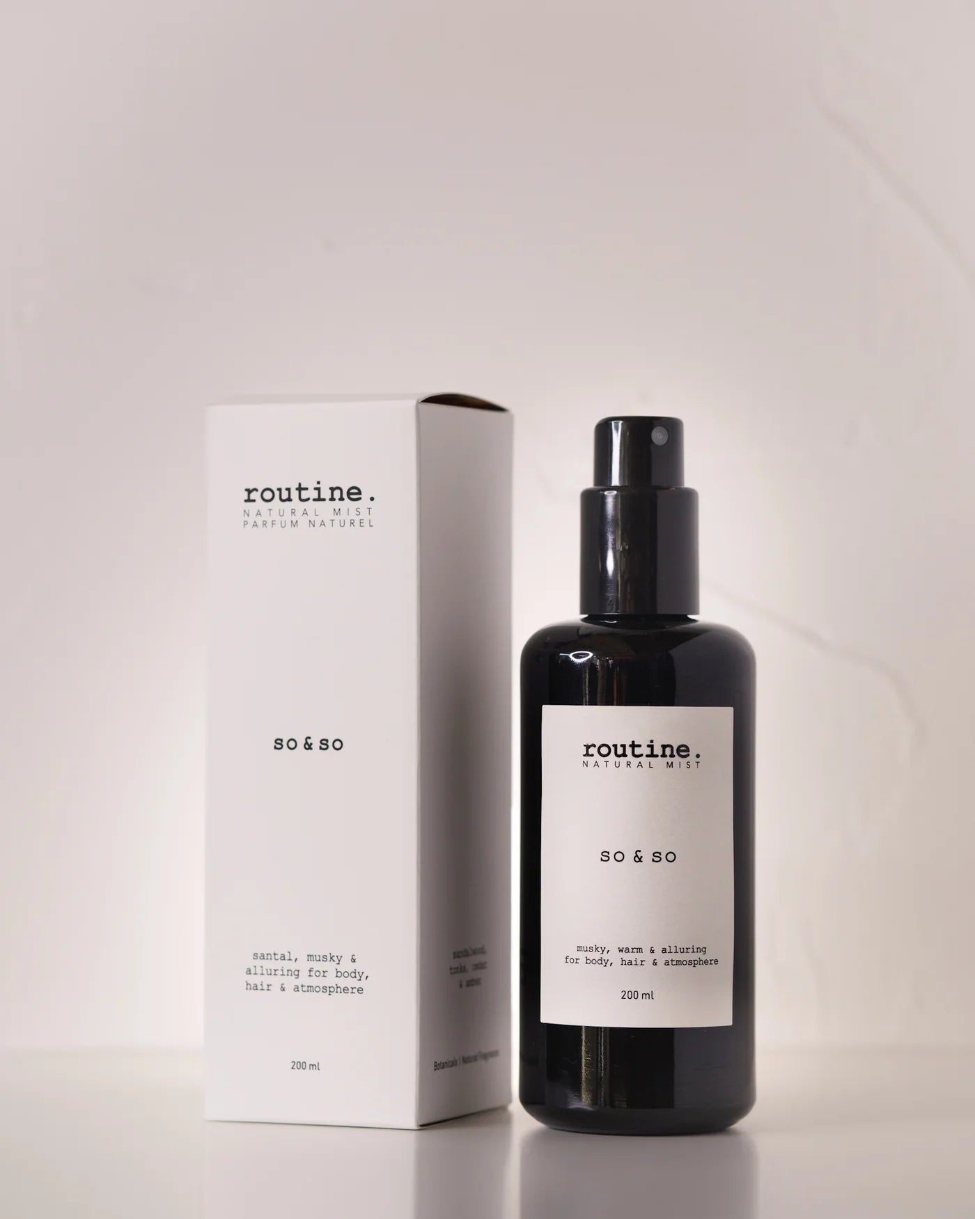 Routine | So & So Body, Hair & Atmosphere Mist