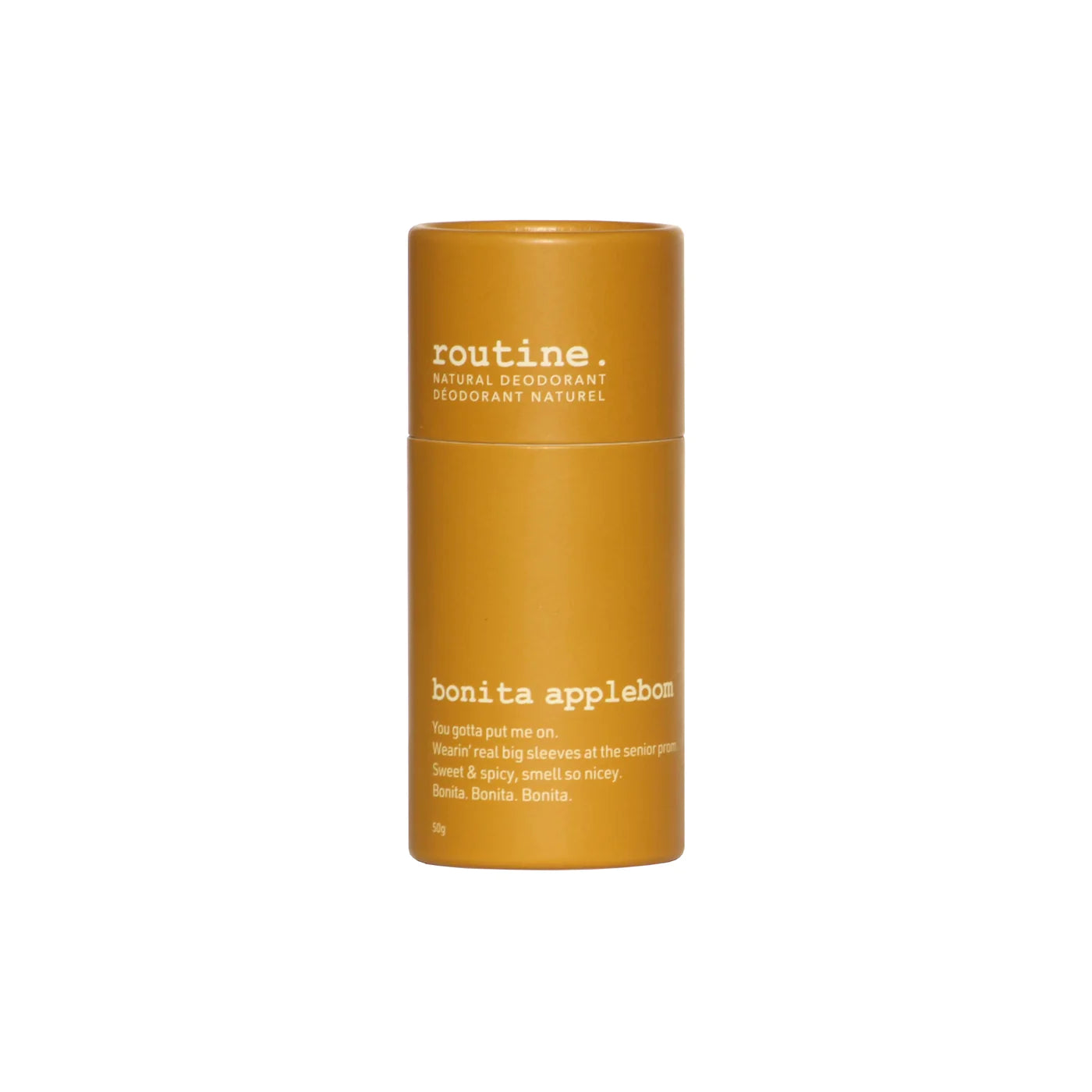 Routine | Bonita Applebom Deodorant Stick