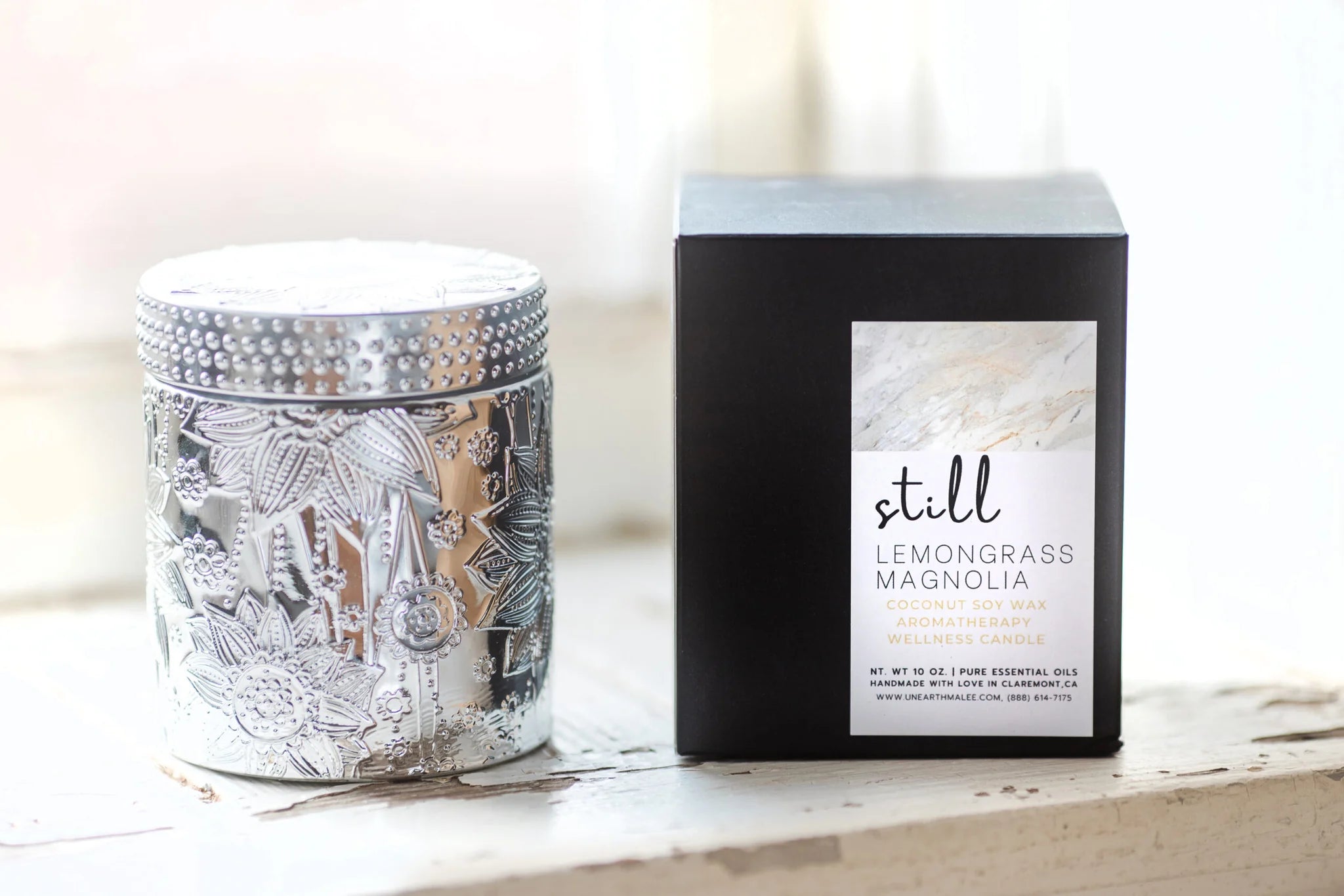 Unearth Malee | Thai Ginger Mint Lotus Aromatherapy Candle